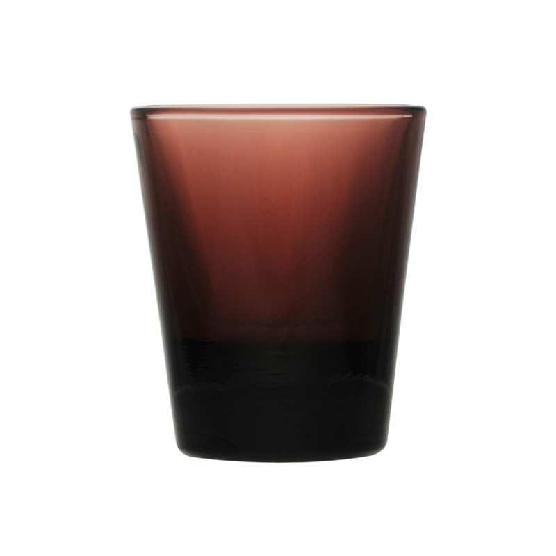 線條威士忌杯(棗紅色) 45cc