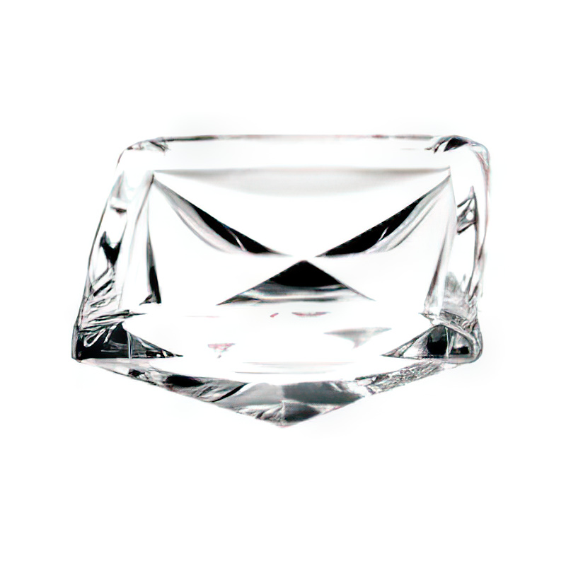 水晶煙灰缸 12cm